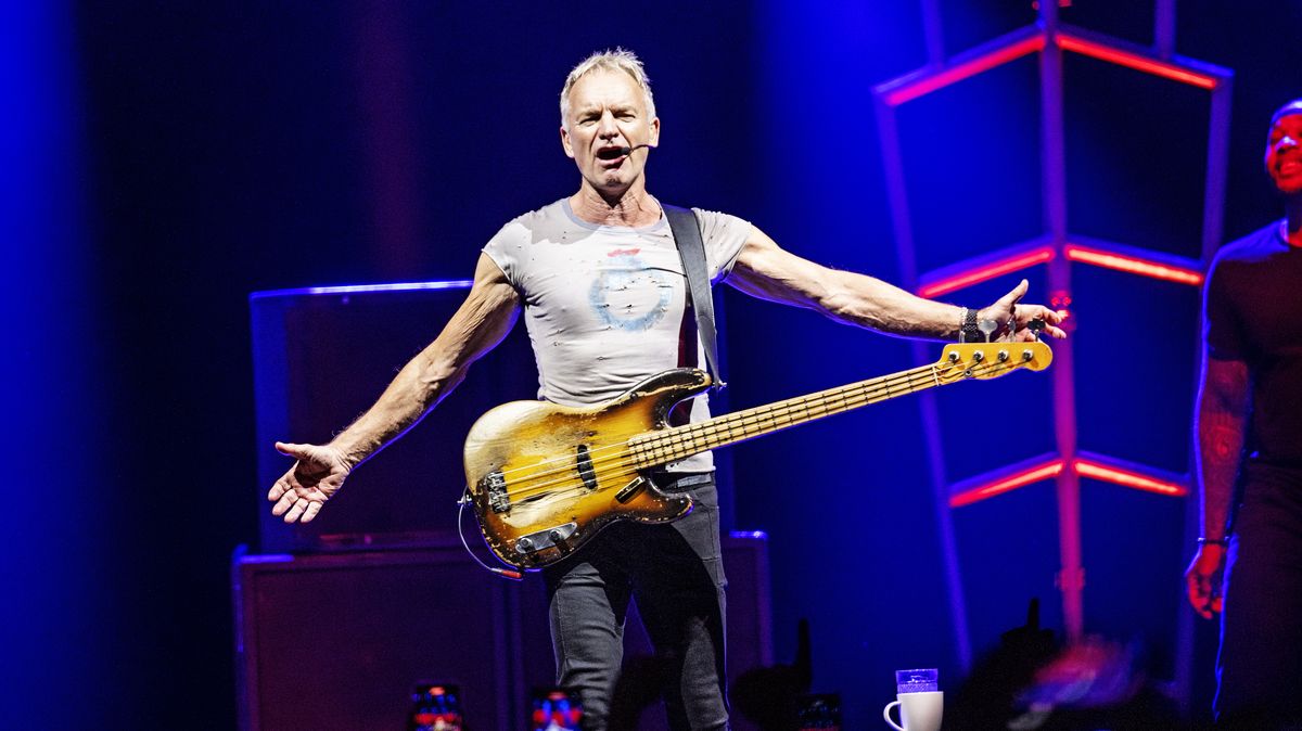 Foto: Machr Sting si povodil pražskou koncertní halu